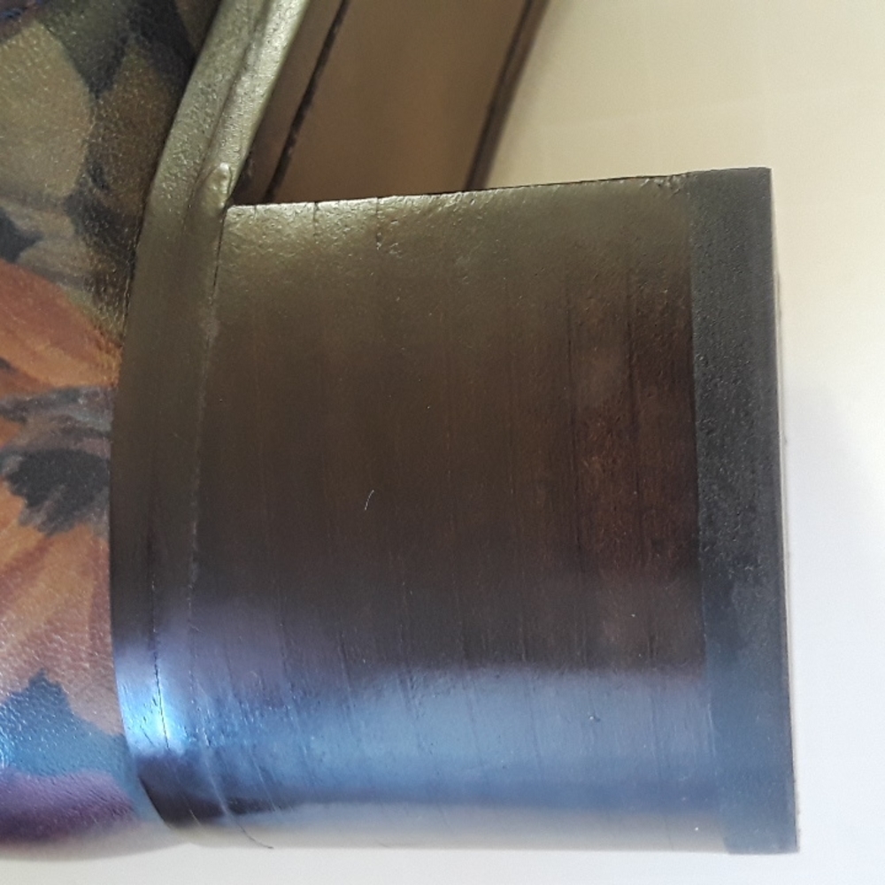 Women's Patricia Nash Floral Print Rain Boots Size 5 1/2 - Picture 10 of 10